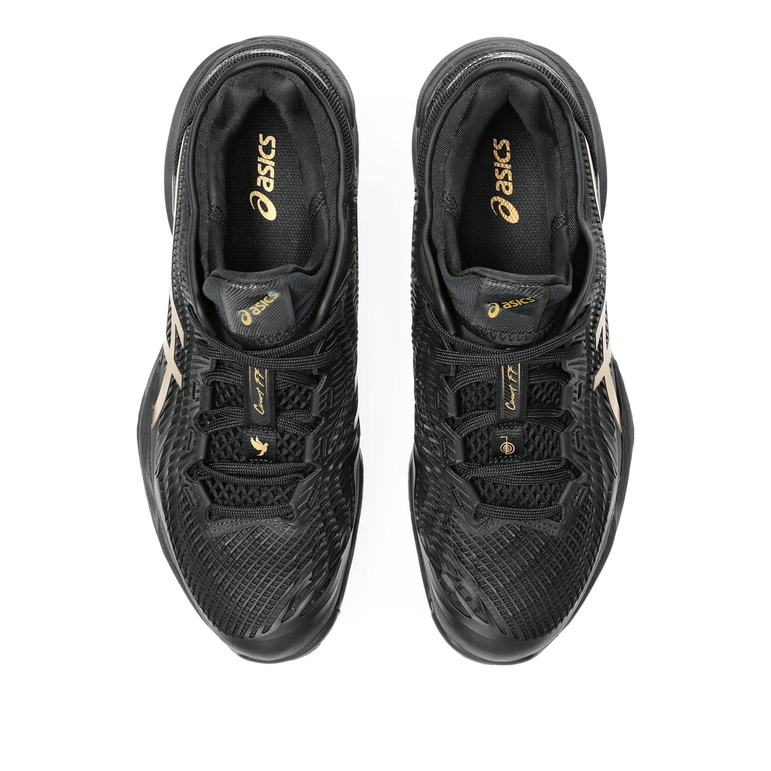 ASICS Court FF 3 Novak Night Energy Clay Court Shoe Men Black