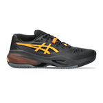 ASICS Tennis shoes ASICS Gel-Resolution X Clay court shoe Men - black, neon orange