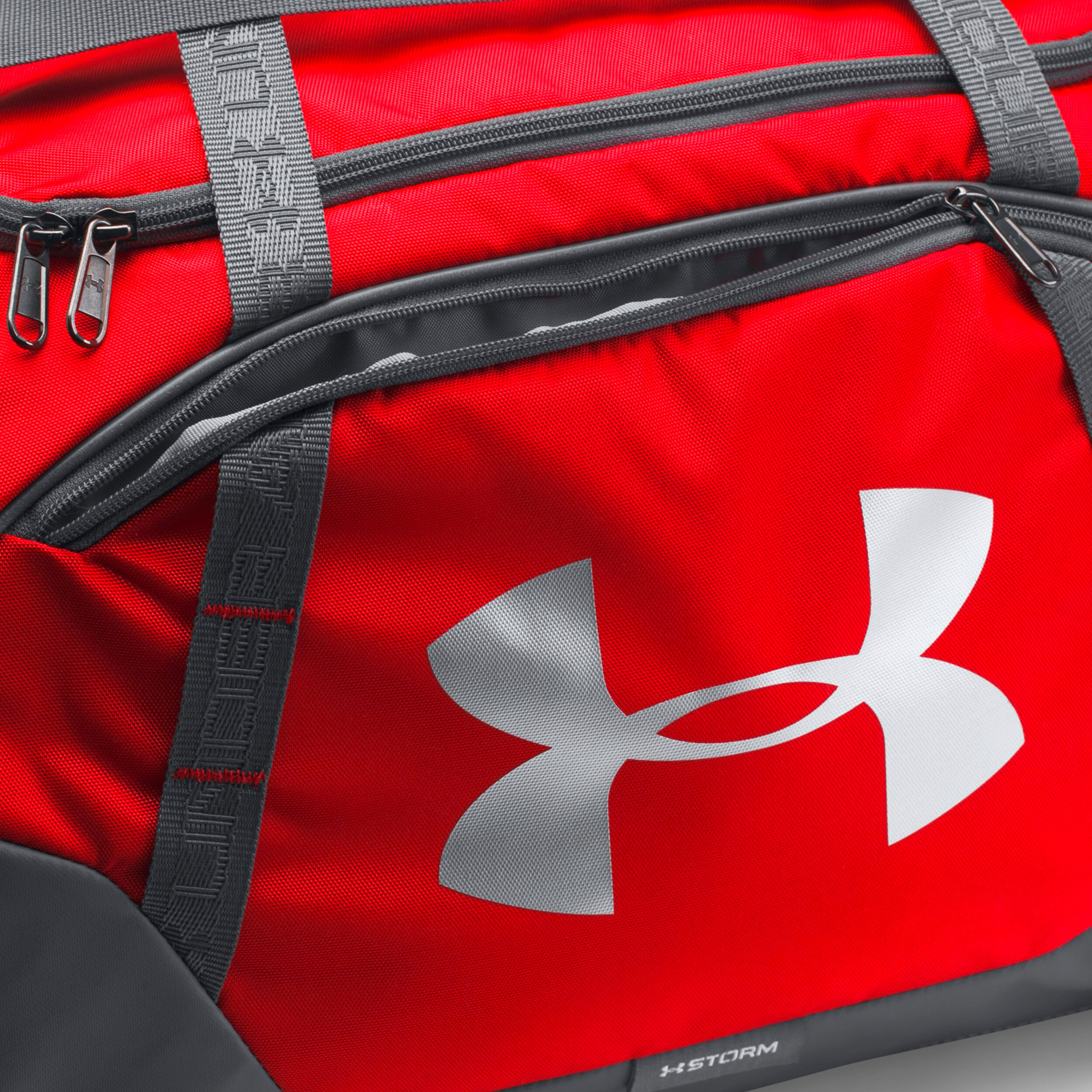 Undeniable Duffle 3.0 Sports Bag Red Grey
