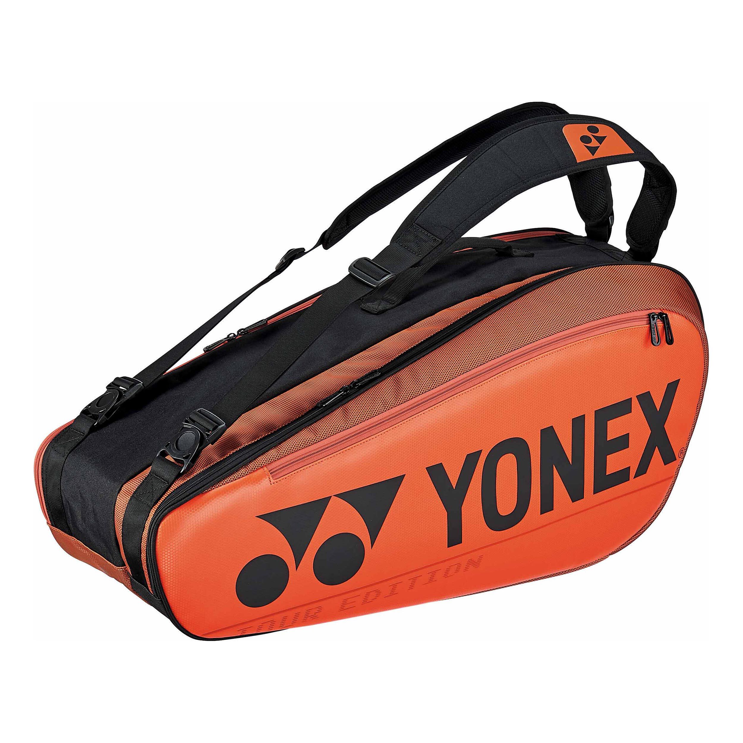 Buy Yonex Pro Racket Bag Racket Bag 6 Pack Orange, Black