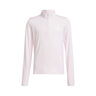 All Sports Favorite 1/4 Zip Long Sleeve Kids-Pink