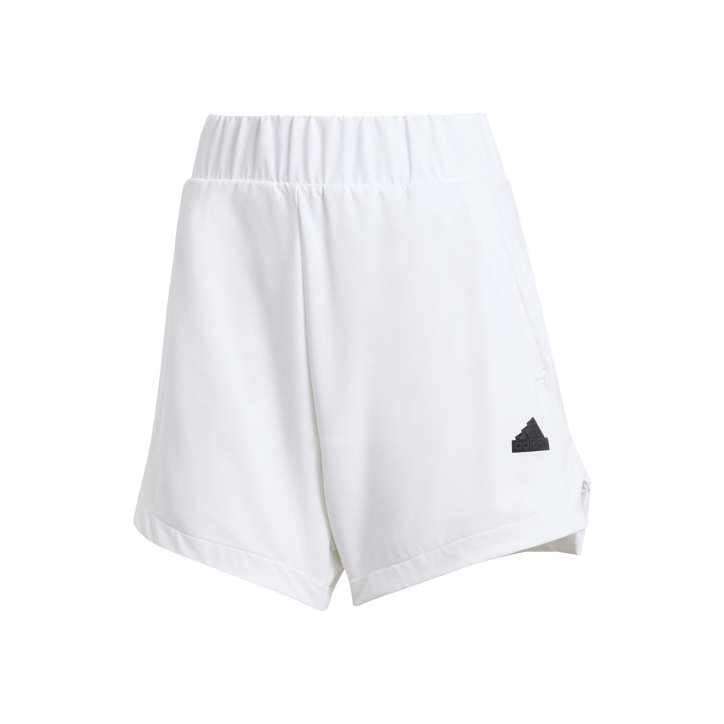 Womens white adidas shorts top