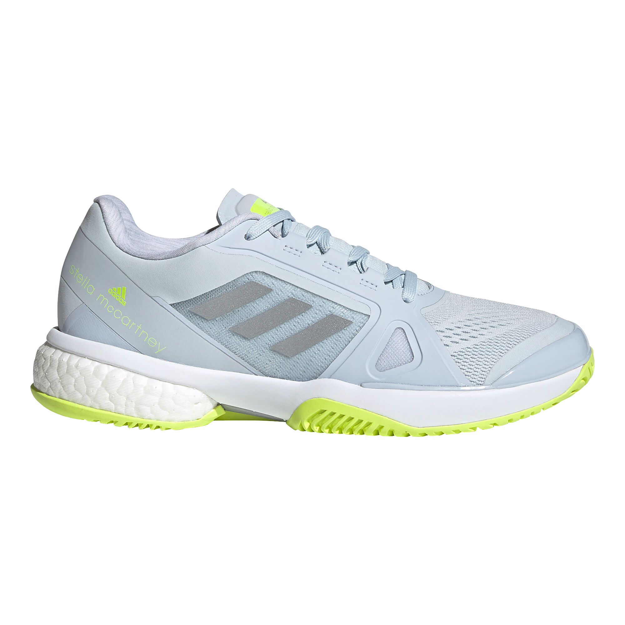 domæne Devise ligegyldighed buy adidas Stella McCartney Tennis All Court Shoe Women - Light Blue, Lime  online | Tennis-Point
