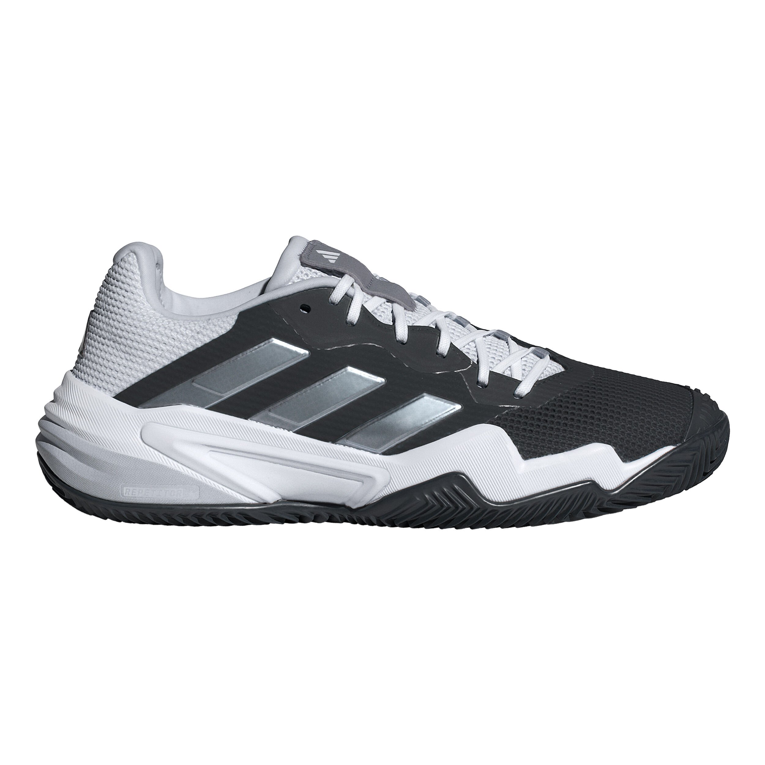 Barricade 13 Clay Court Shoe Men Black White