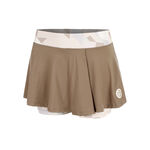 BIDI BADU Clothing BIDI BADU Paris 2025 Printed Wavy Skirt Girls-Brown,Beige