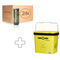 Premium Tennisball 3er 24 Dosen im Umkarton plus Balleimer eckig