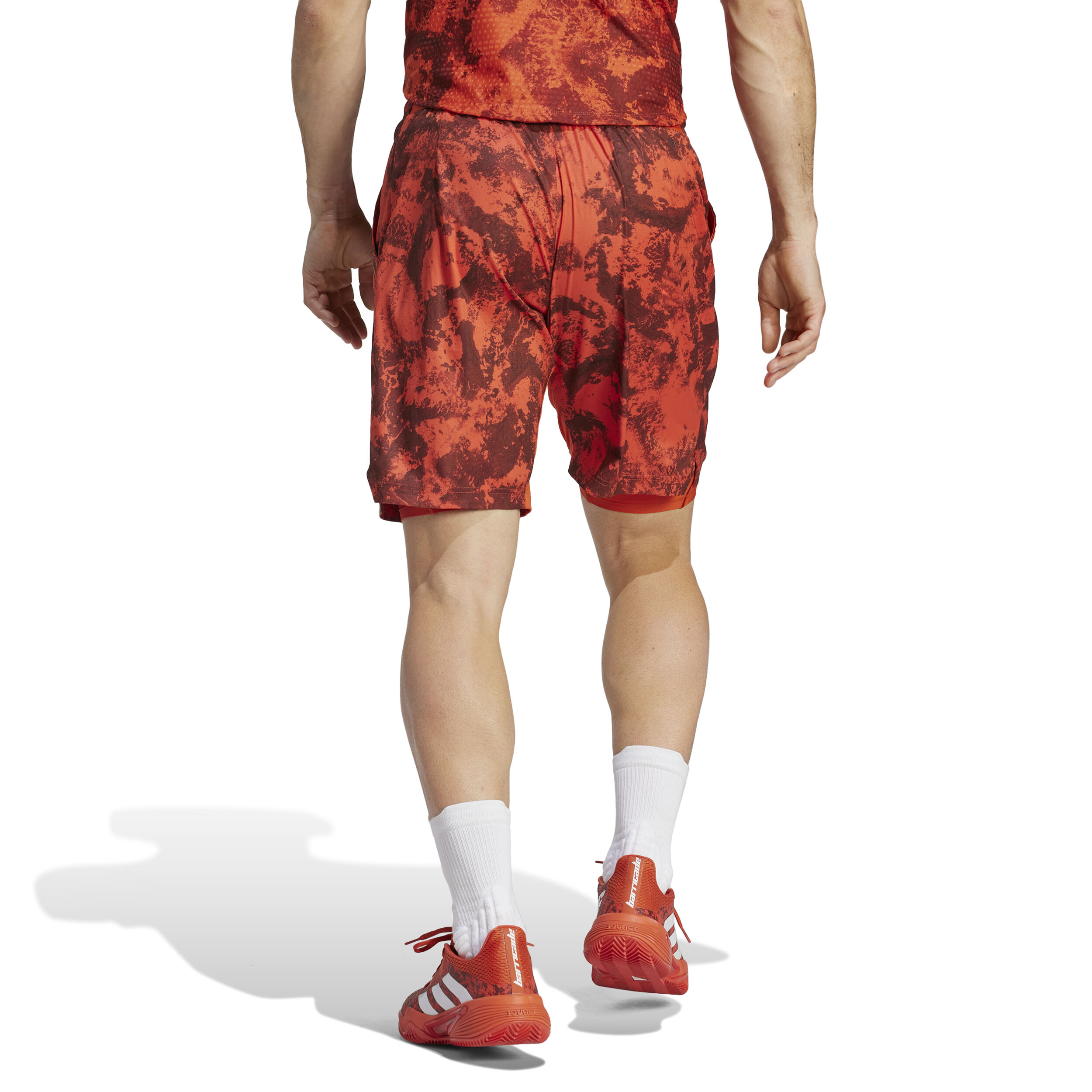 Buy adidas Paris 2N1 Shorts Men Orange Red online Tennis Point COM