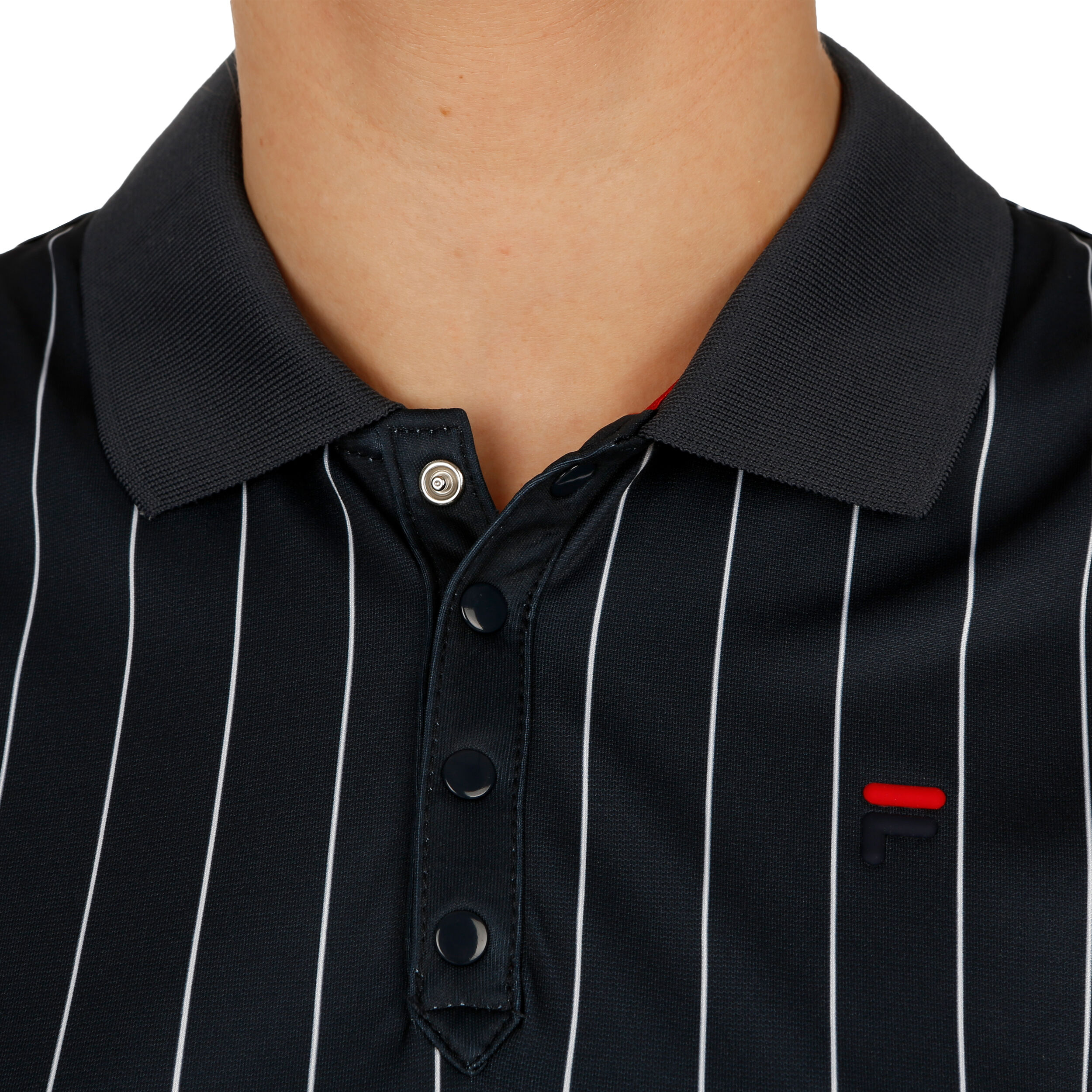 Fila polo womens black sales