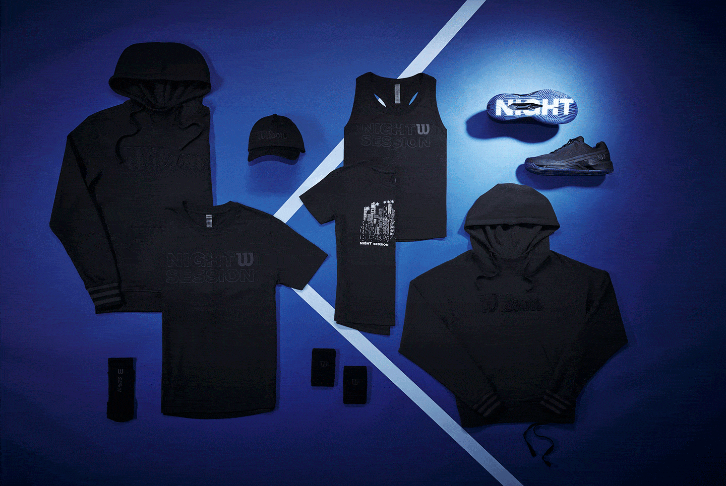 Wilson Night Session - Rackets & Sportswear
